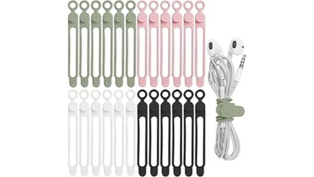 nearockle 24 piece silicone straps