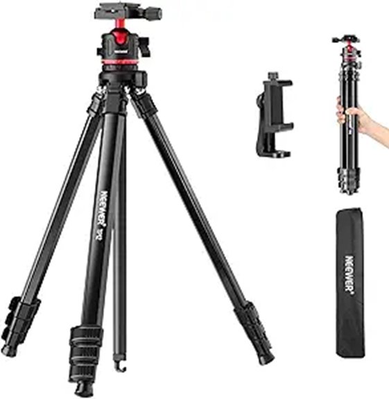 Top Compact Tripods for Urban Photography 7 neewer travel tripod tp12