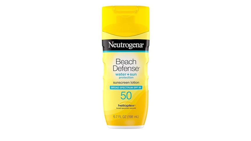 Waterproof Sunscreen Brands Ocean Swimmers Swear By 15 neutrogena beach defense spf50