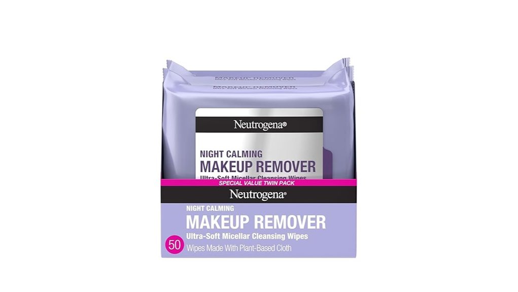 Face Wipes for Long Flights That Keep You Fresh 8 neutrogena night calming wipes