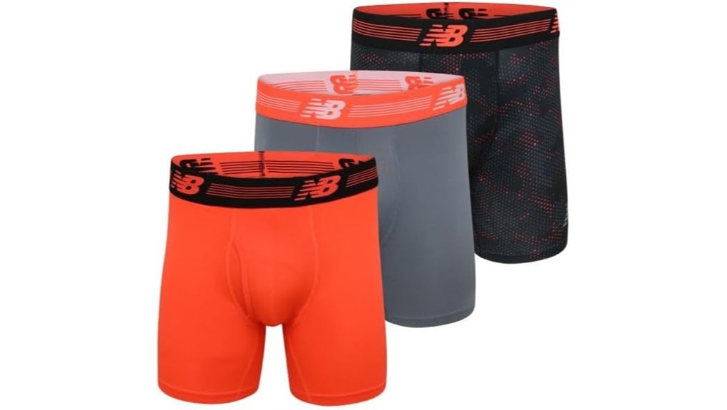 Top Quick-Dry Underwear Brands For Everyday Comfort 6 new balance 3 pack boxerbriefs