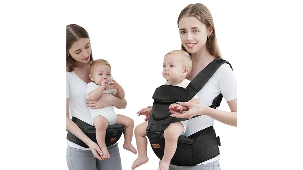 Best Baby Carriers for Travel 7 newborn toddler hip seat 6 in 1 carrier