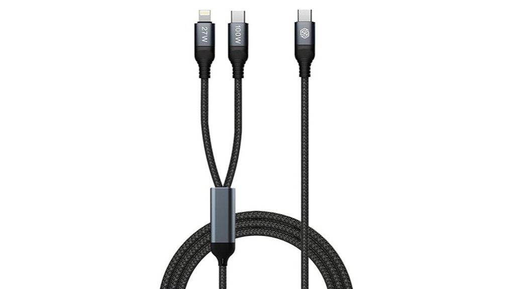 Top 2-in-1 Charging Cables (USB-C + Lightning) Everyone Needs 4 nillkin dual lightning usb c