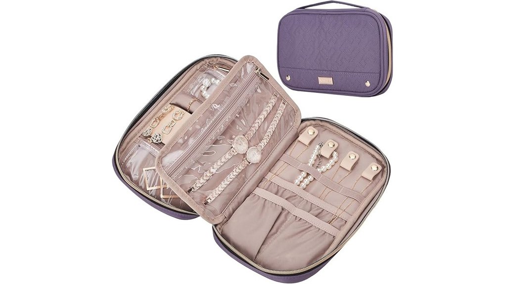 Jewelry Travel Cases That Keep Everything Untangled 2 nishel travel jewelry case