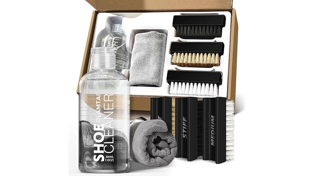 Best Shoe Cleaning Kits for Long Trips 2 olamtai sneaker cleaner 3 brush