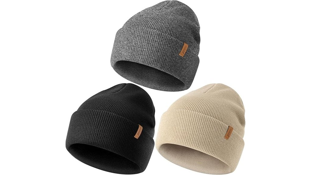 Winter Hats & Beanies That Deliver Warmth Without Bulk 13 oliker 3 pack beanies unisex