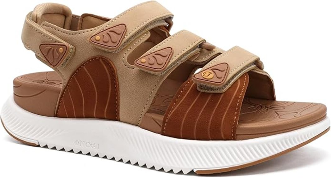 Beach Sandals for Travel That Last and Pack Easy 12 oncai arch support walking sandals