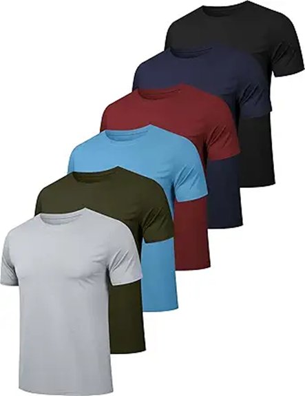Hiking Shirts: Moisture-Wicking Fabrics Compared 8 oygsieg men s 6 pack shirts