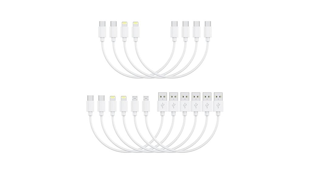 15 Best Short Charging Cable Set 7 pack of usb cables