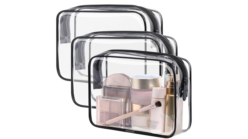 TSA-Approved Toiletry Bags & Sizes You’ll Want for Travel 9 packism tsa clear bags