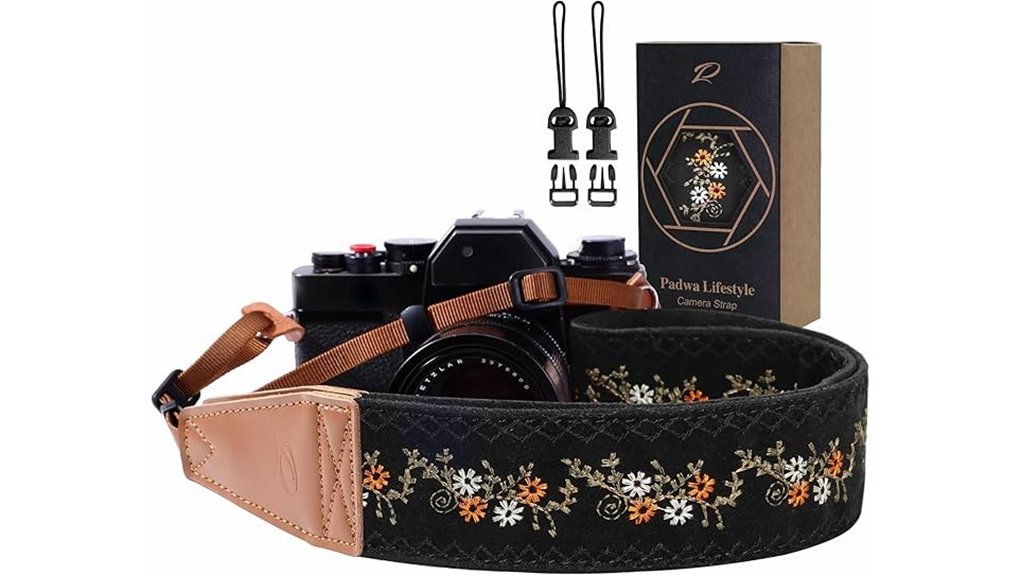 The Best Camera Straps For Comfort And Security 8 padwa padded leather ended strap