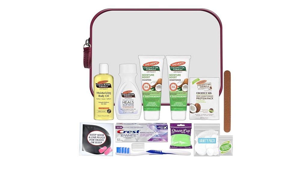 The Best Travel-Size Toiletries Worth Buying 11 palmer s travel size hair face body kit