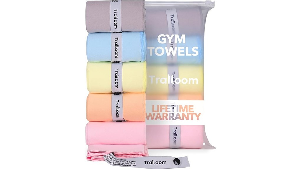 Workout Towels (Microfiber): The Best Freedom From Sweat 1 pastel microfiber workout towels