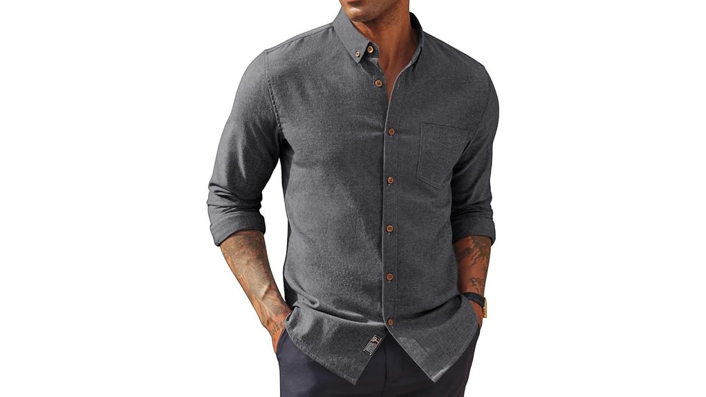 paul jones linen cotton button down