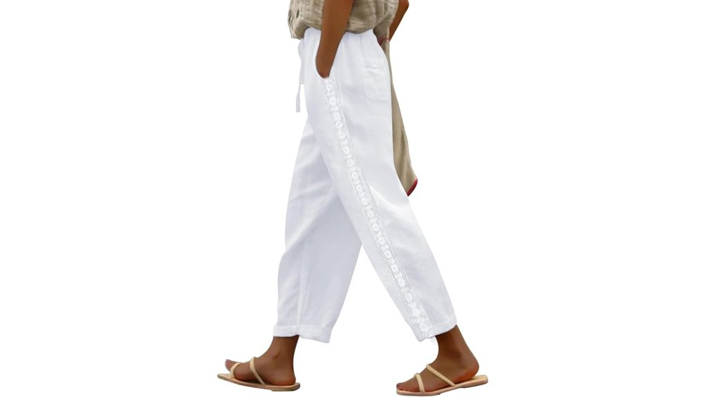 Linen Clothing for Hot Climates That Keeps You Cool 7 pidogym women s linen capris
