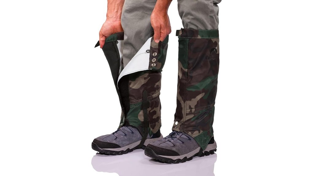 Best Gaiters for Dusty and Muddy Trails 6 pike trail adjustable gaiters