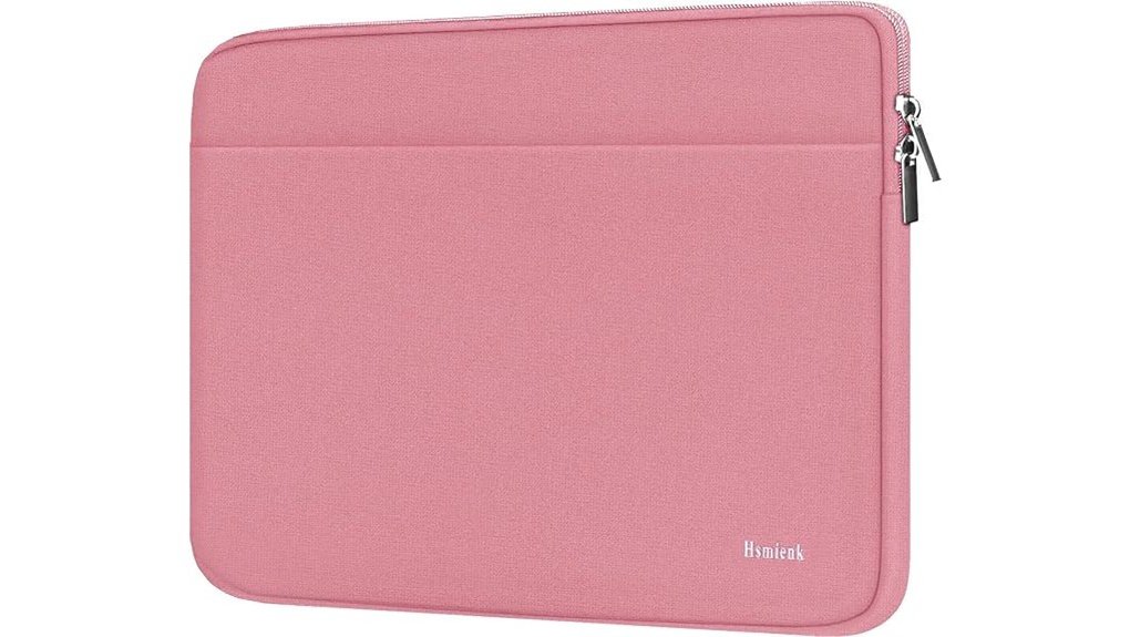 pink 15 6 inch laptop sleeve