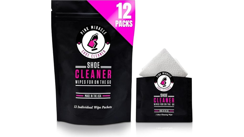 Best Compact Shoe Cleaning Wipes for Spotless Travel 14 pink miracle quick wipes