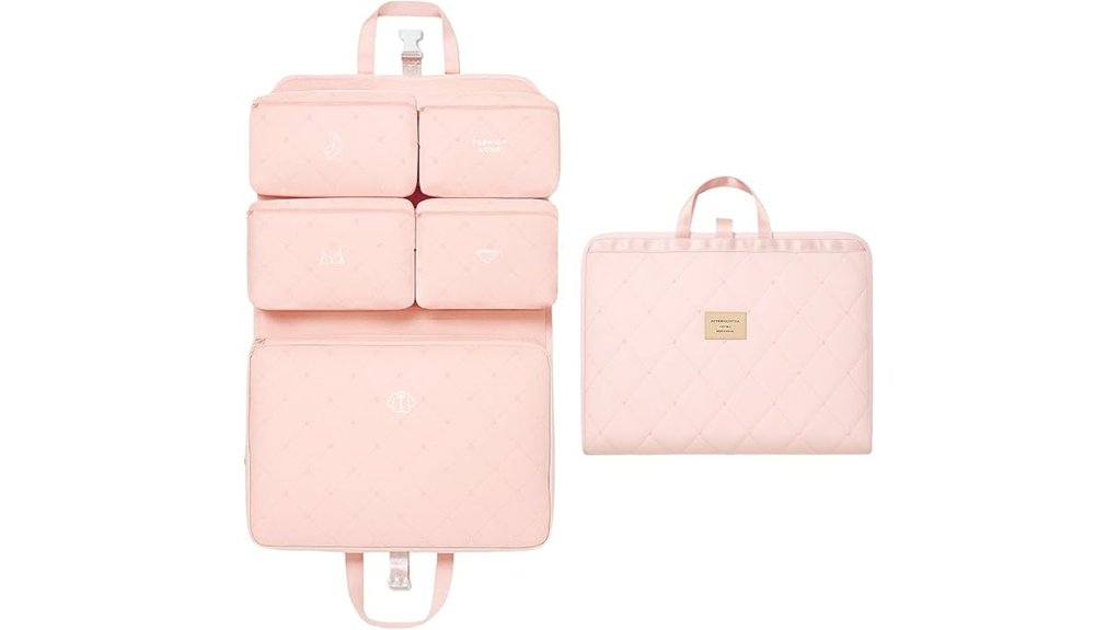 Luggage Organizers for Overhead Bins That Save Space 10 pink waterproof travel organizer