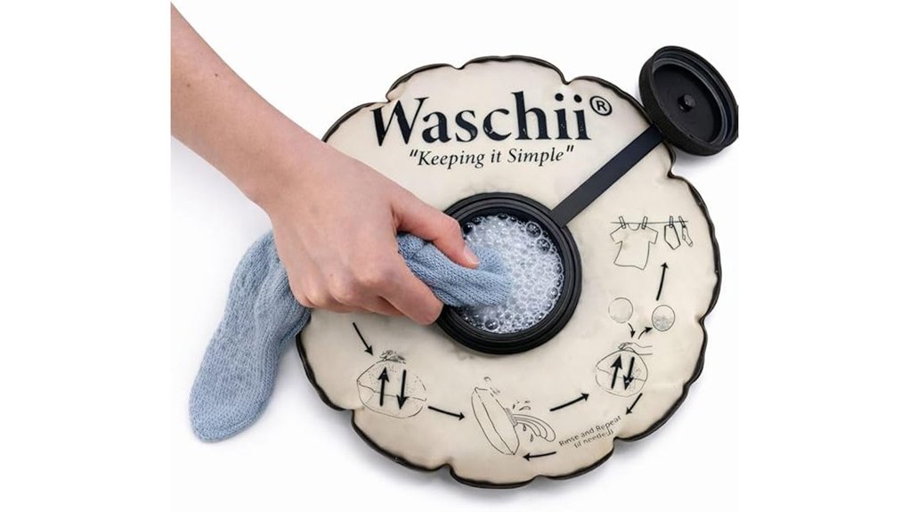 pocket sized travel clothes washer