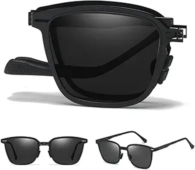 Sunglasses for Travelers: Polarized vs. Non‑Polarized Picks 13 polarisio foldable metal sunglasses