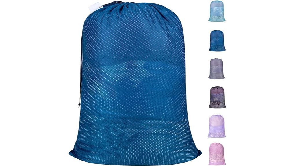 Mesh vs Waterproof Laundry Bags 5 polecasa blue 24x36 bag