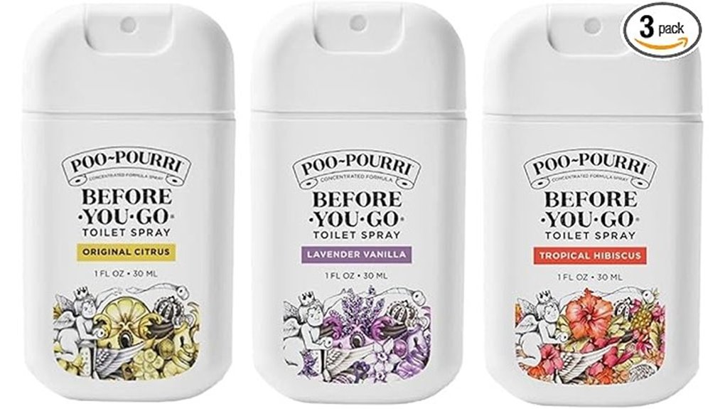 The Best Travel-Size Toiletries Worth Buying 14 poo pourri pocket toilet trio
