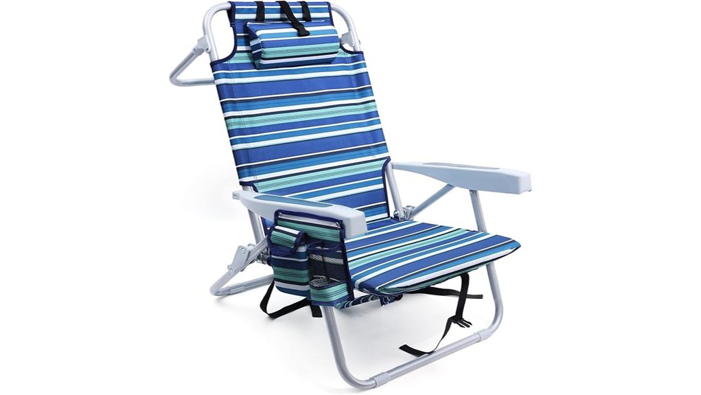 Lightweight & Portable Beach Chairs for Ultimate Sand Comfort 13 portable 350 lb beach chair