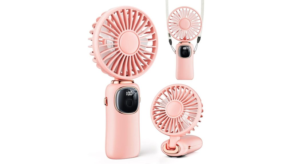 Best Portable Fans for Travel: Neck vs Handheld 10 portable 4000mah led fan