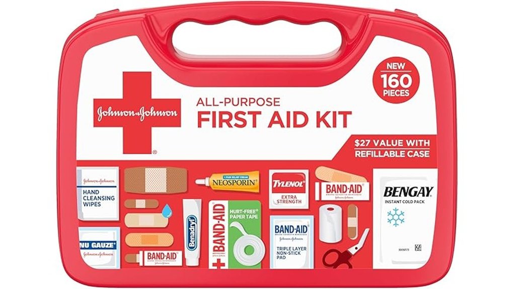 portable compact 160 piece kit