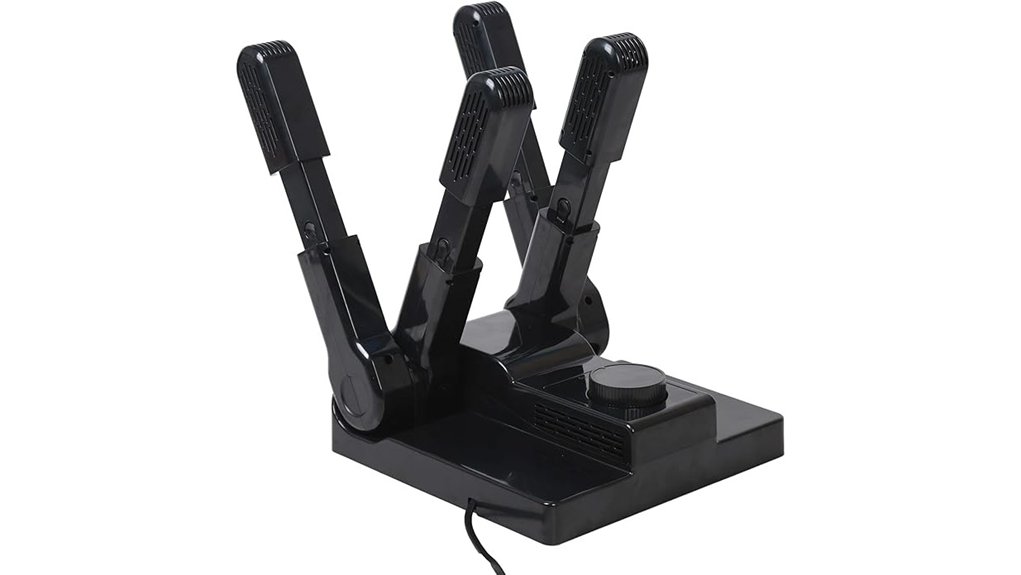 portable electric shoe dryer