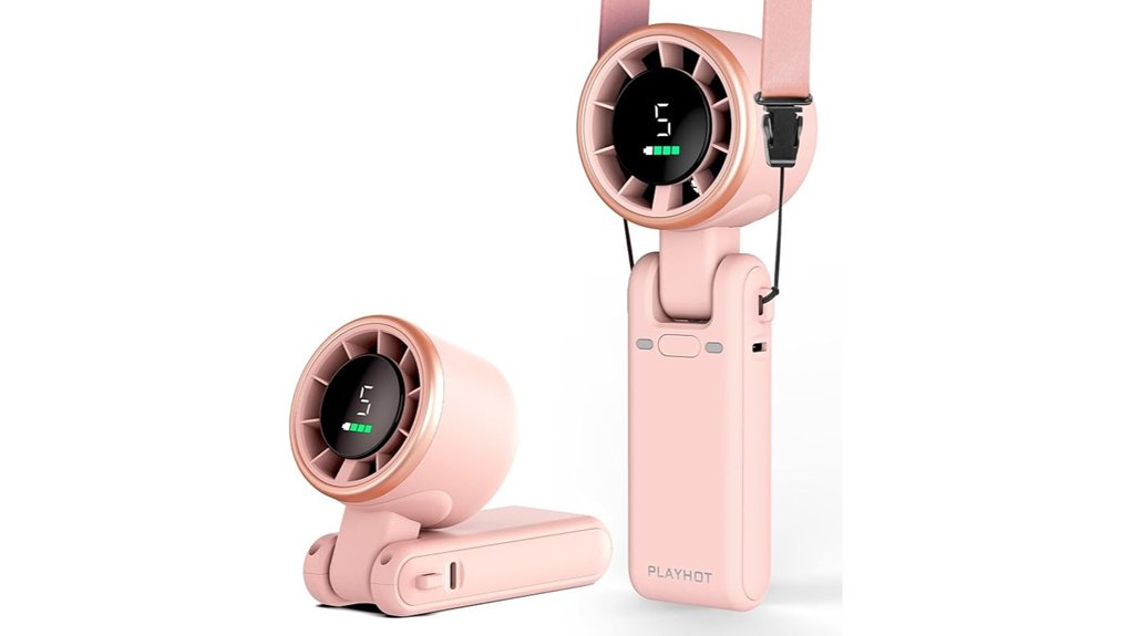 Best Portable Fans for Travel: Neck vs Handheld 8 portable handheld turbo fan
