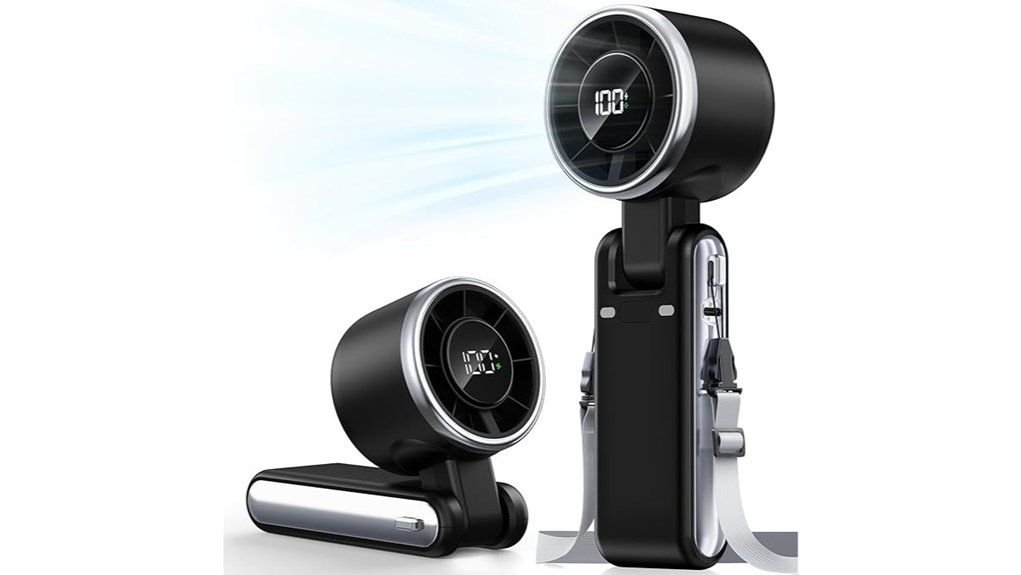Best Portable Fans for Travel: Neck vs Handheld 3 portable handheld turbo fan