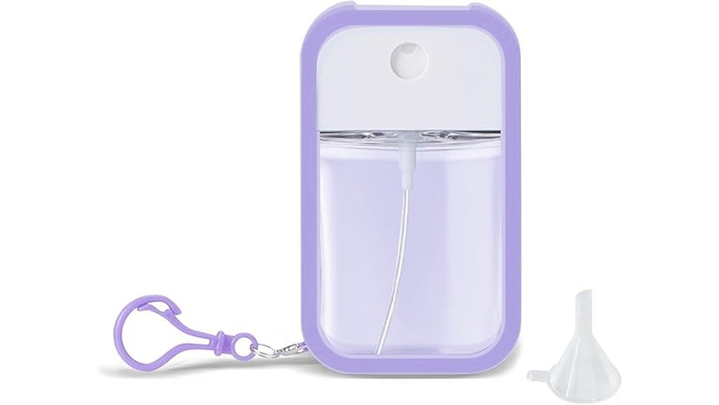 Best Refillable Hand Sanitizer Bottles Clip-On Styles 7 portable refilling sanitizer keychain