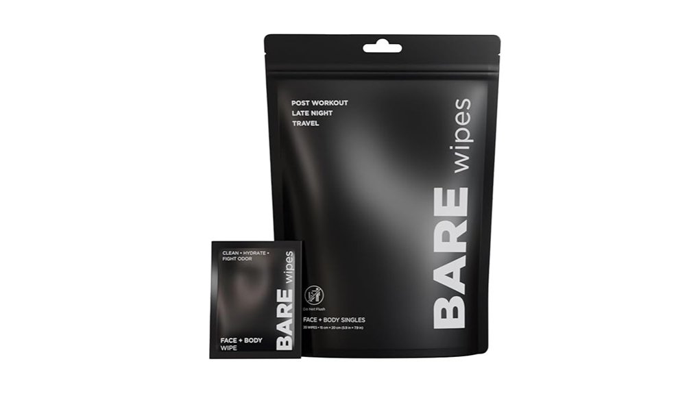 Face Wipes for Long Flights That Keep You Fresh 5 portable tea tree face body wipes