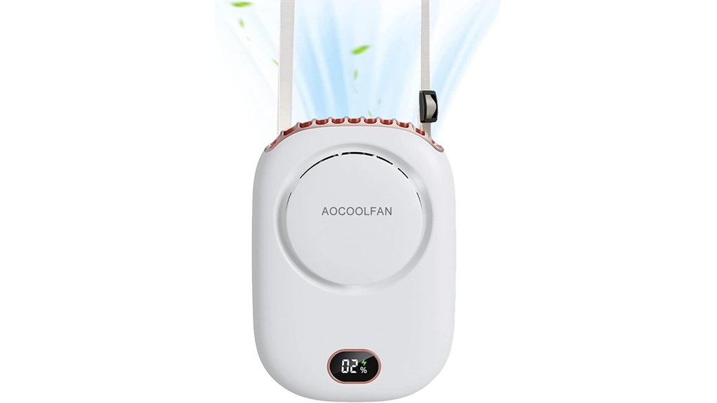 Best Portable Fans for Travel: Neck vs Handheld 1 portable usb neck fan