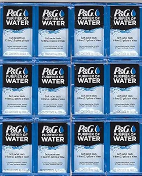5 Best Water Purification Tablets 5 portable water purification packets