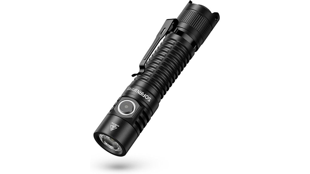 powerful tactical flashlight option