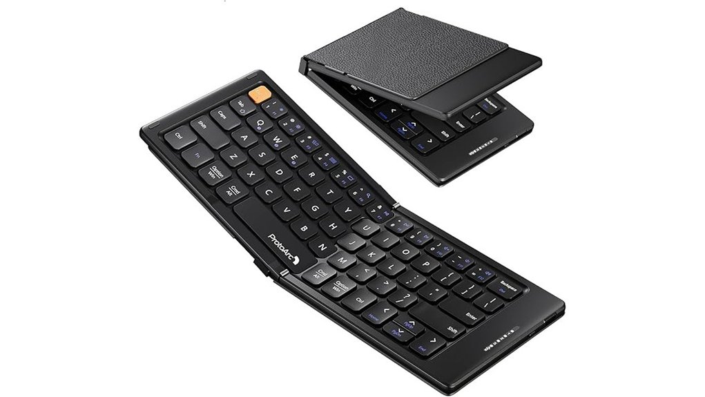 Travel Keyboards for Digital Nomads: Light, Durable, Portable 1 protoarc xk04 foldable keyboard