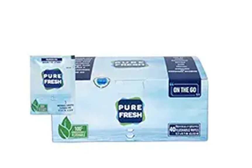 Top Travel Wet Wipes Resealable Packs for Stress‑Free Flights 11 purefresh 40 count flushable wipes