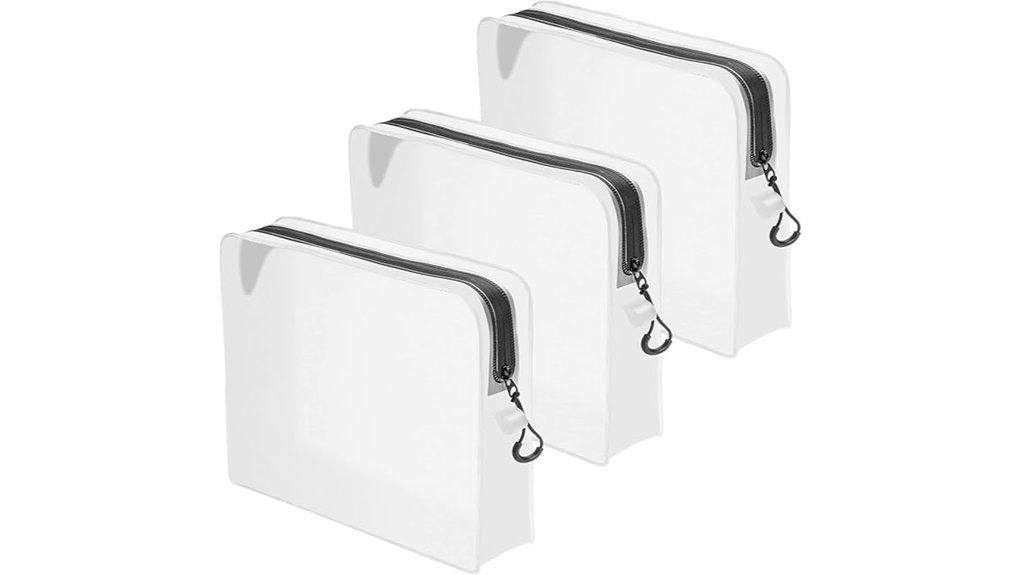 Top Waterproof Zip Pouches for Leakproof Travel 8 qbily leakproof travel toiletry