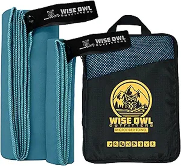 quick drying camping towel