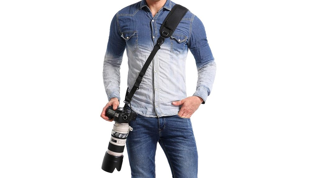 Best Camera Slings for Quick Access & Shoulder Comfort 4 quick release safety tether