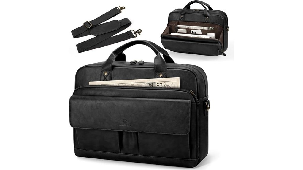 Messenger Bags for Business Travel That Pros Trust 11 rainsmore pu leather messenger