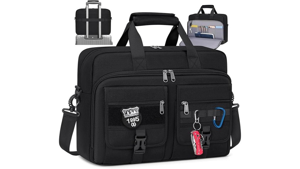 Messenger Bags for Business Travel That Pros Trust 5 rainsmore tactical laptop bag