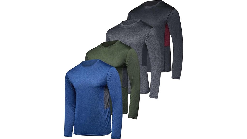 Hiking Shirts: Moisture-Wicking Fabrics Compared 2 real essentials long sleeve tee