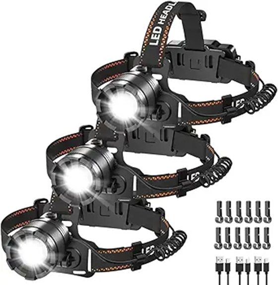 7 Best Headlamp 7 rechargeable bright headlamps pack