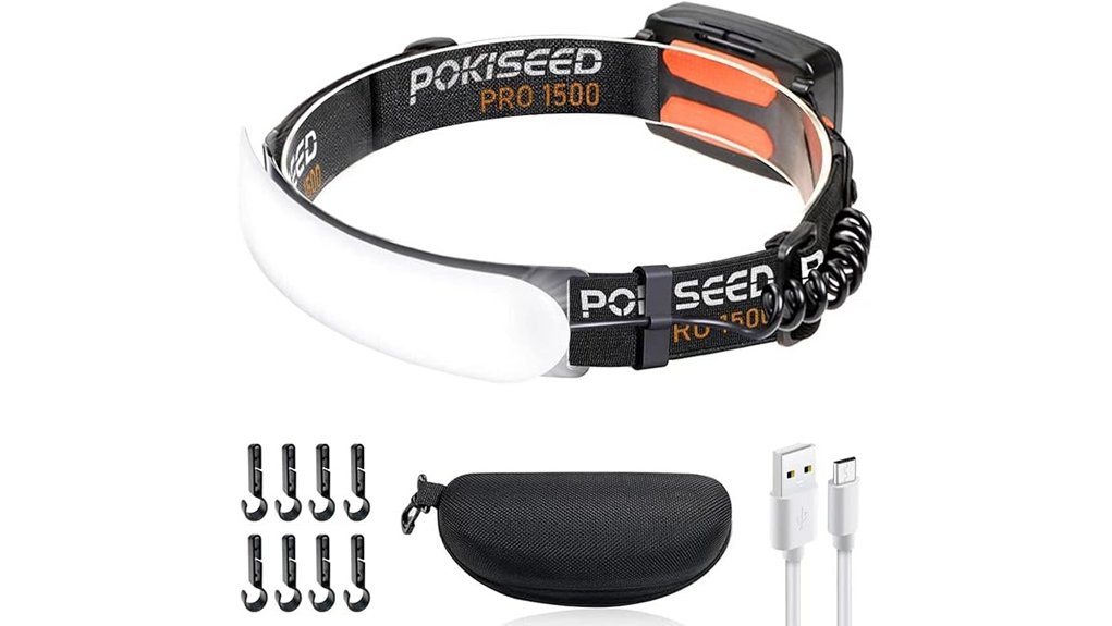 Lightweight Headlamps for Sunrise and Sunset Hikes 13 rechargeable led headlamp 1500