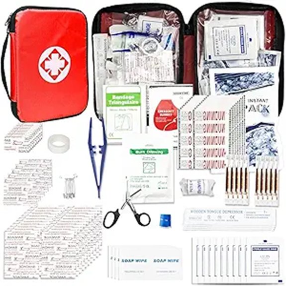red portable 300pcs kit