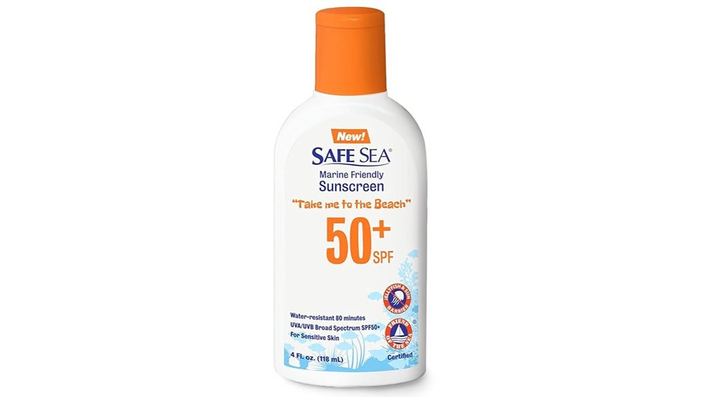Waterproof Sunscreen Brands Ocean Swimmers Swear By 9 reef safe sunscreen spf50 4oz